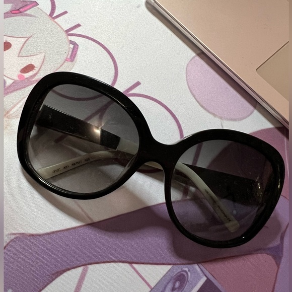 Ana Hickmann AH designer sunglasses - Black and white - colour changing - Picture 4 of 8
